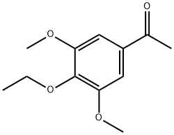 1-(4-Ethoxy-3,5-dimethoxyphenyl)ethanone Struktur